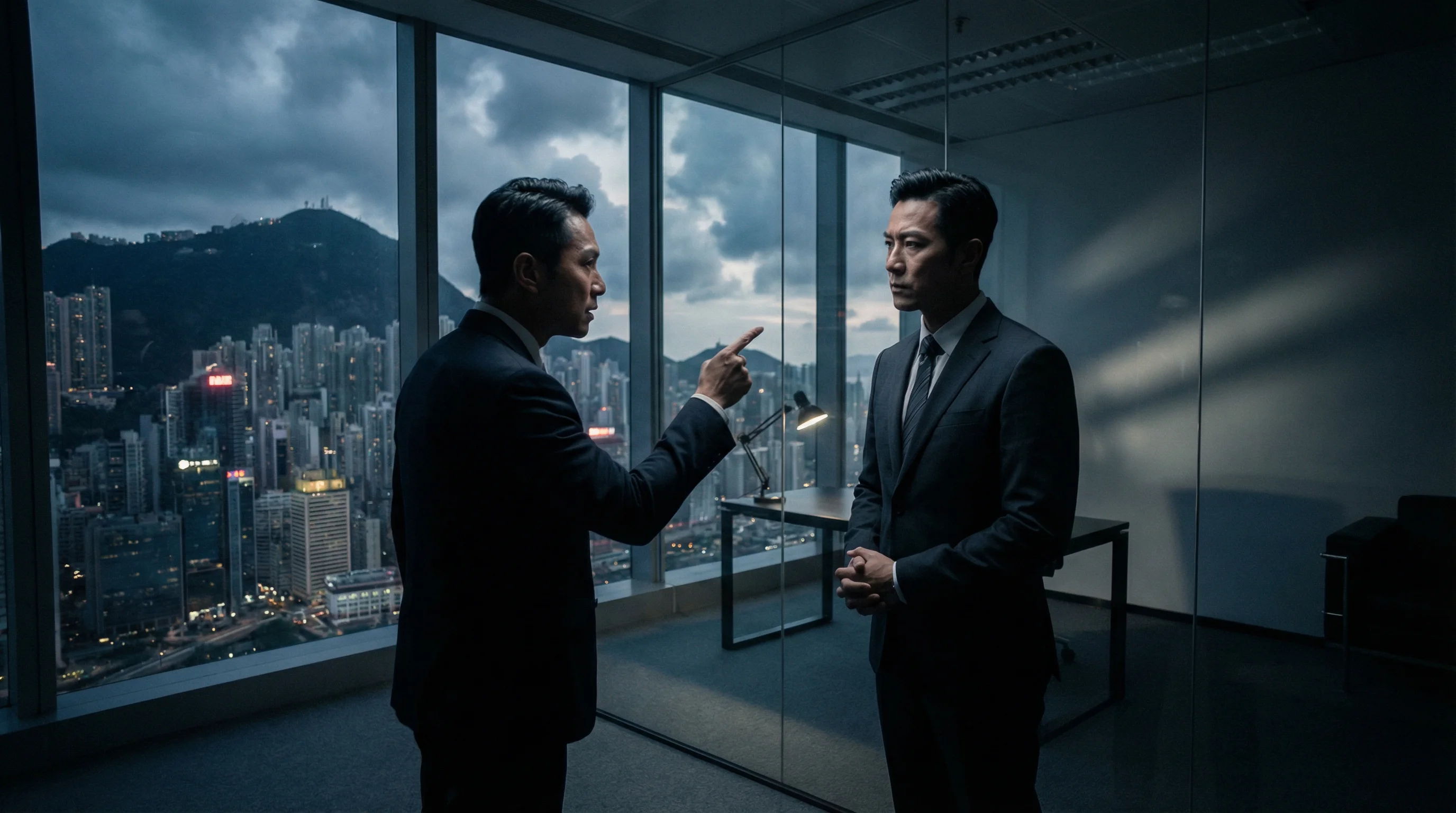 《商战风云》商业题材电影海报