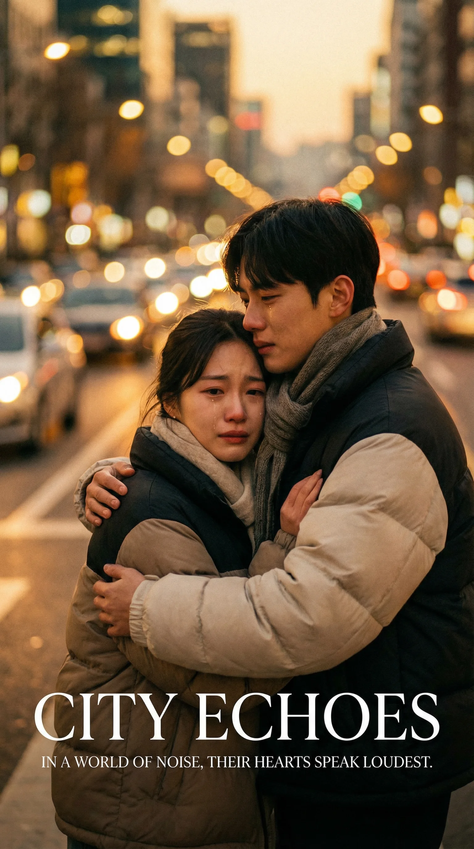 《都市恋曲》现代爱情电影海报